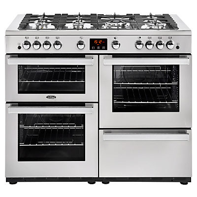 Belling Cookcentre 110G Gas Range Cooker Stainless Steel Belling Cookcentre 110G Gas Range Cooker Stainless Steel